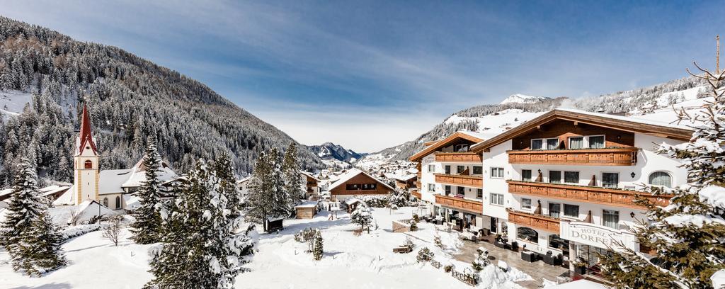 Hotel Dorfer Alpine&Charming Selva di Val Gardena Kültér fotó